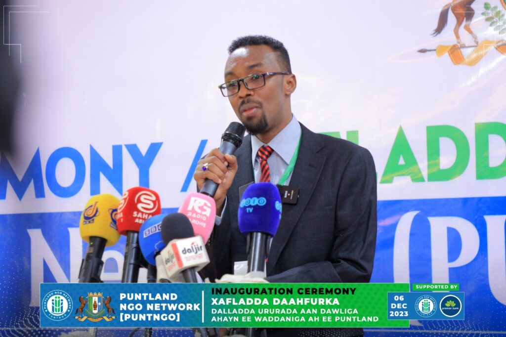 
Puntland NGO Network (PUNTNGO) was officially inaugurated at a grand and well-attended ceremony held in Garowe